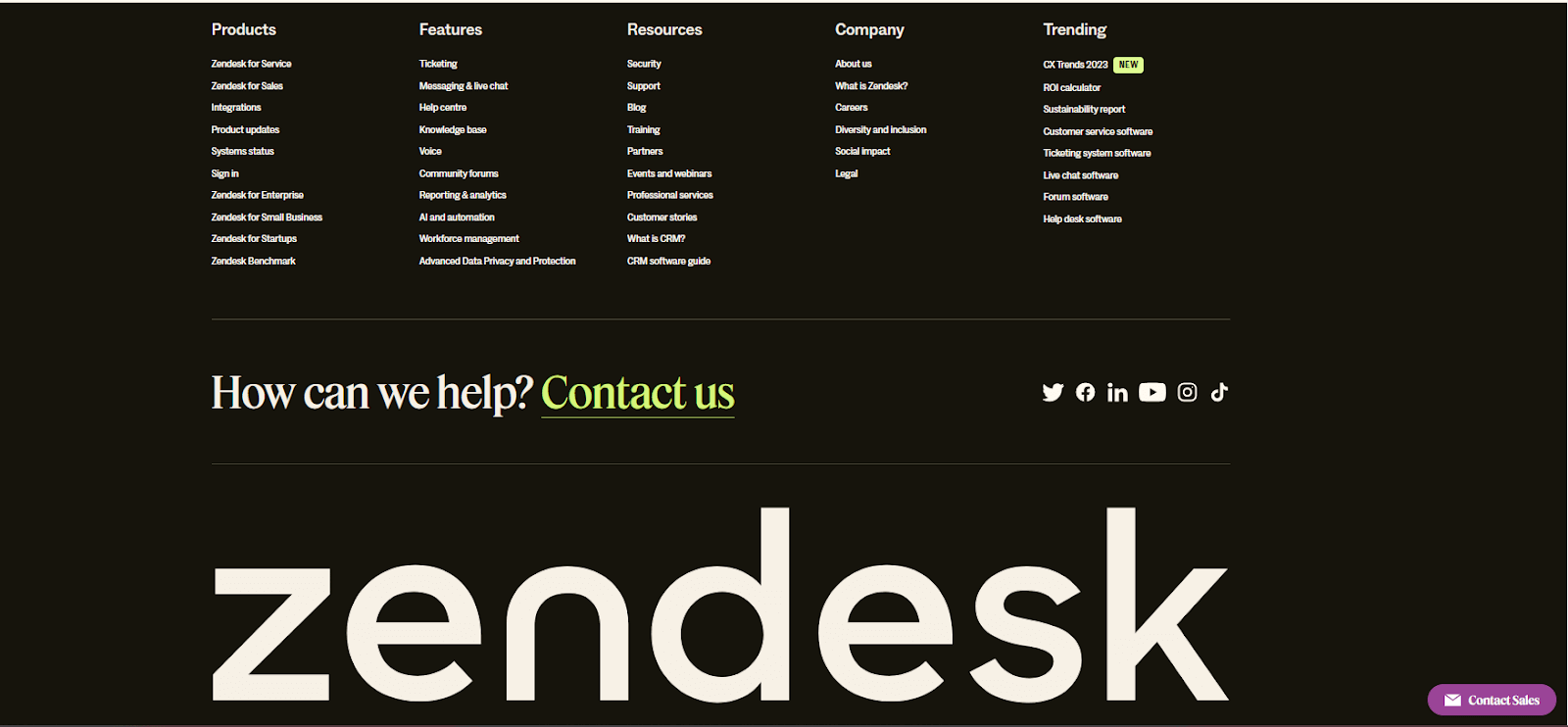 How a Zendesk Footer Helps You Design a Seamless User Experience