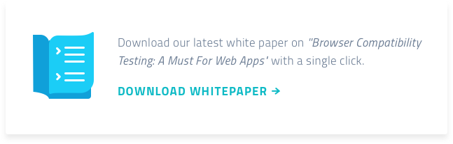 Browser compatibility testing whitepaper