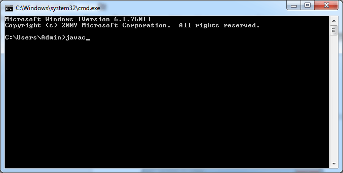 windows command prompt