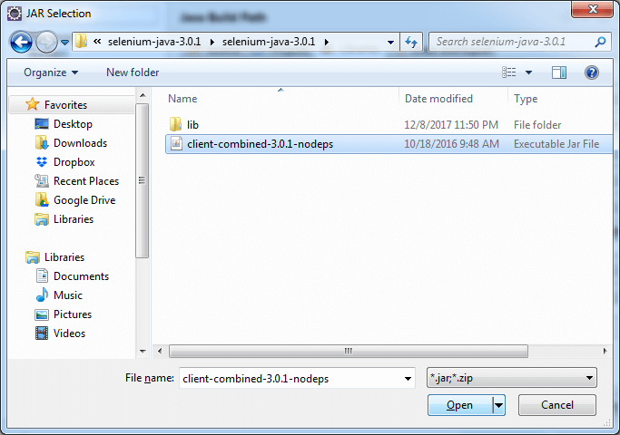 import dependency files