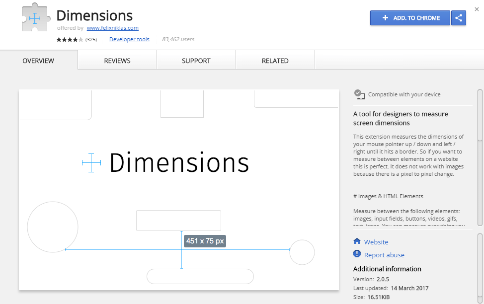 Dimensions