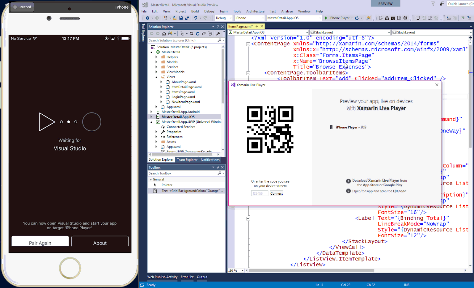 visual studio for mac and xamarin