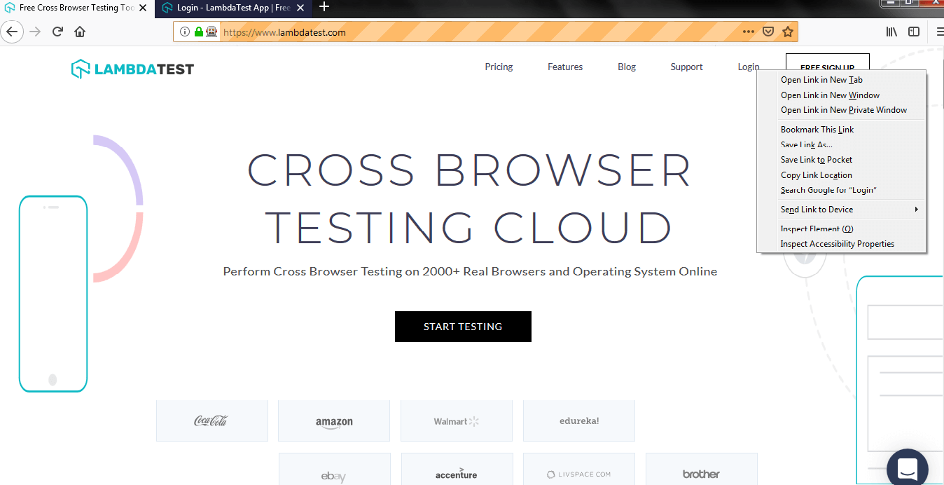 Cross testing