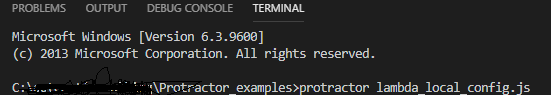 VS Code Terminal