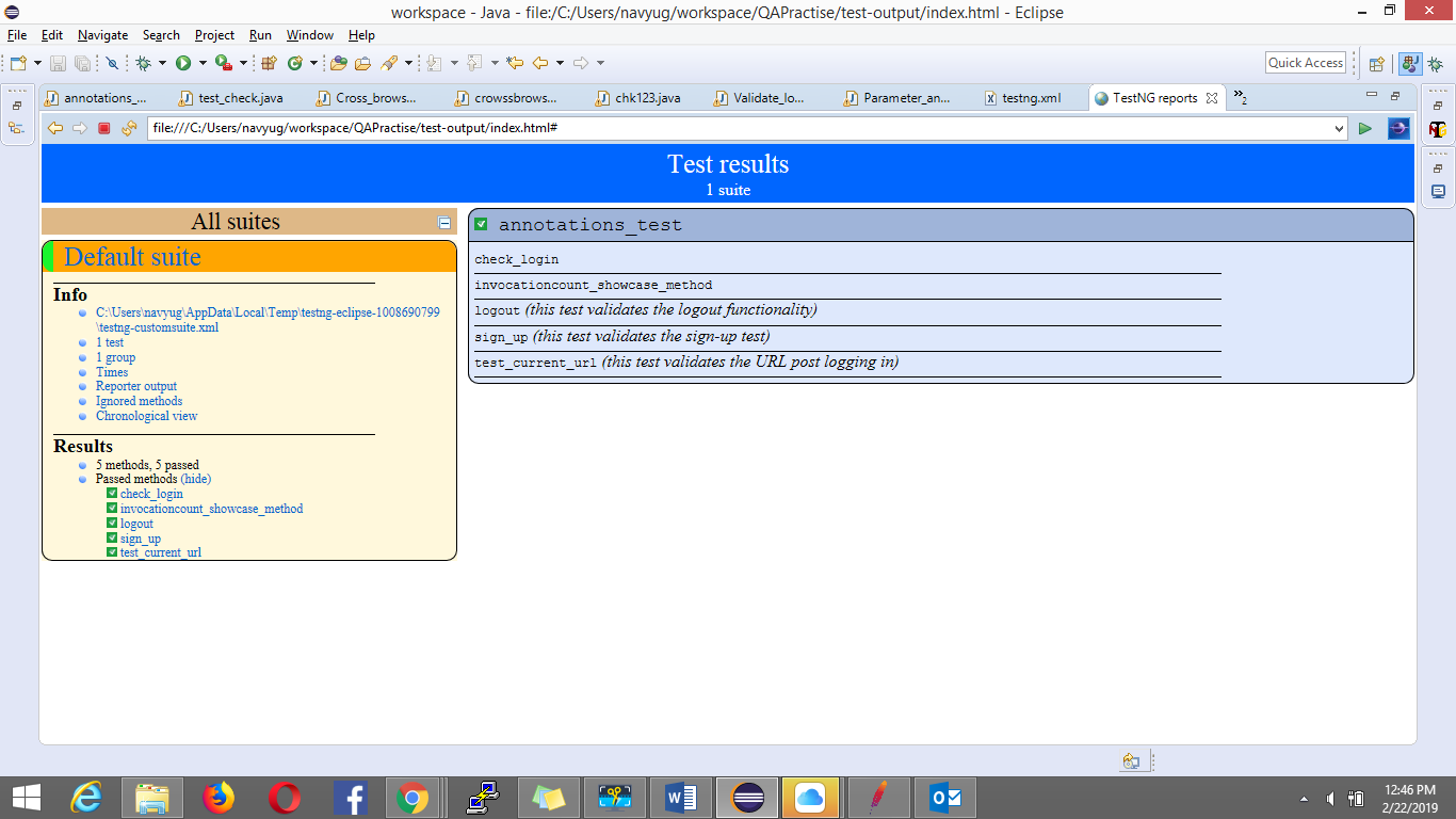 TestNgReport