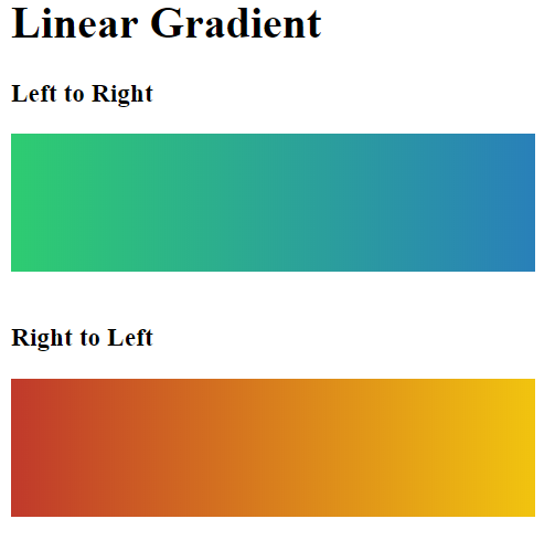 linear gradient css