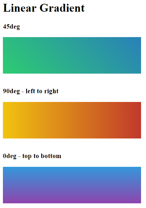 linear gradient 4