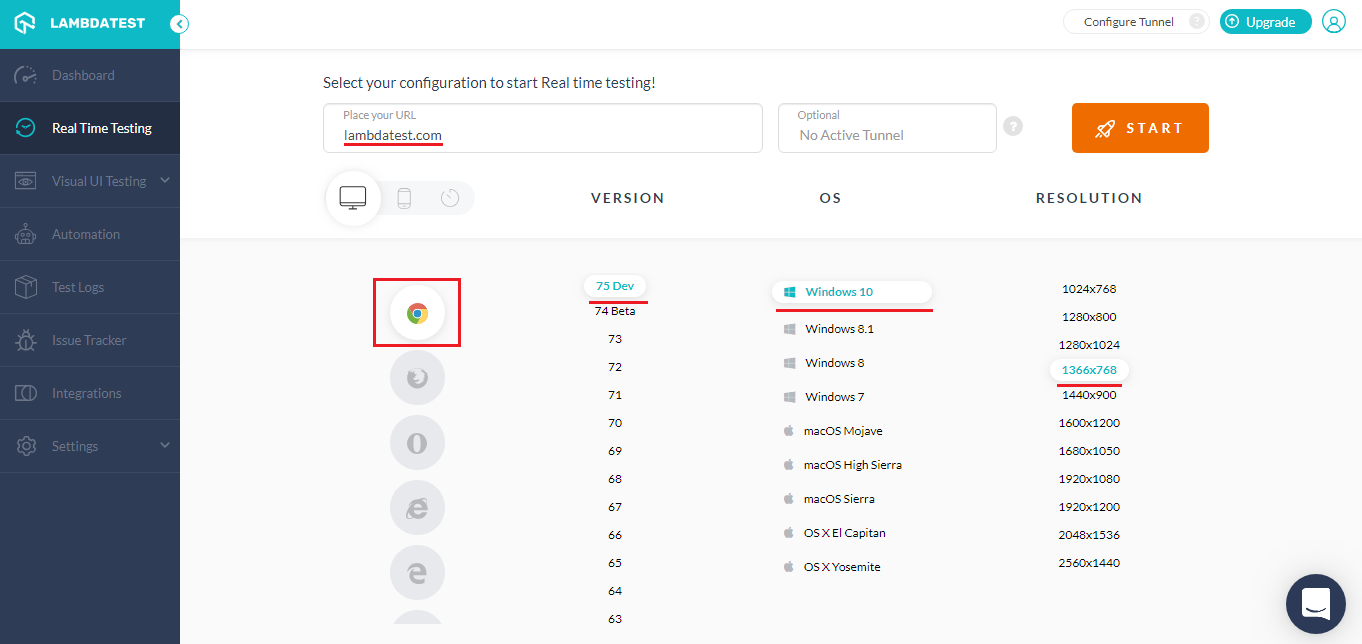 real-time-testing-lambdatest