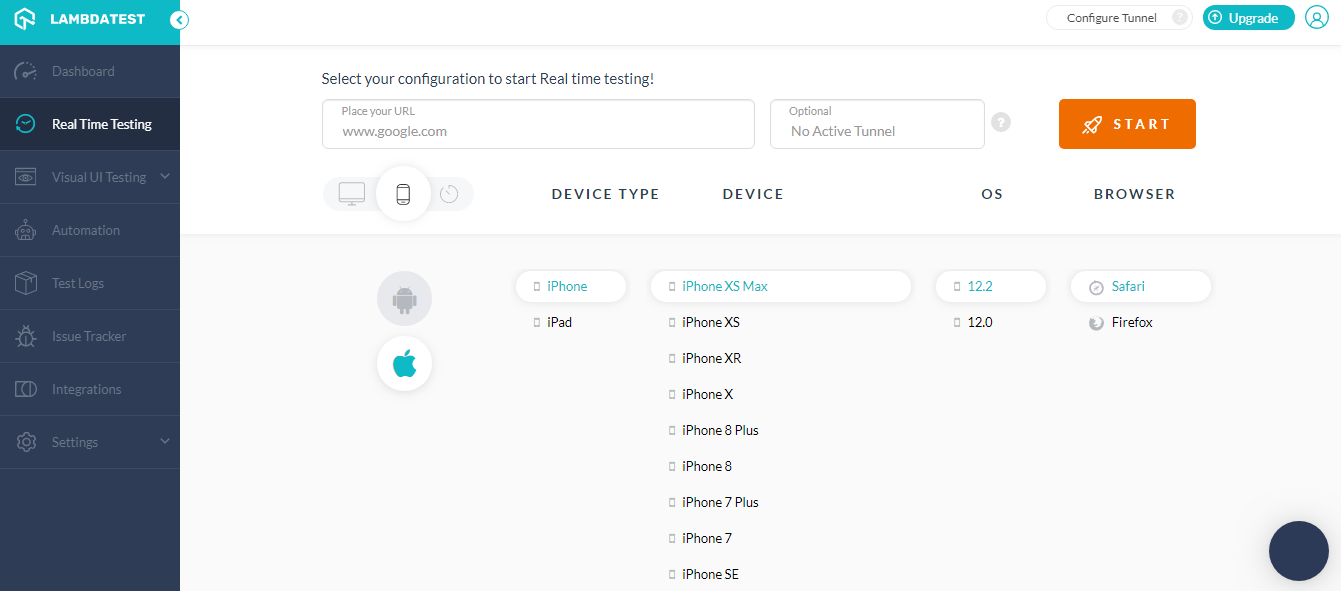 cloud based testing