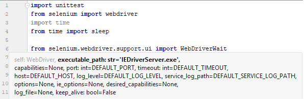 webdriver 