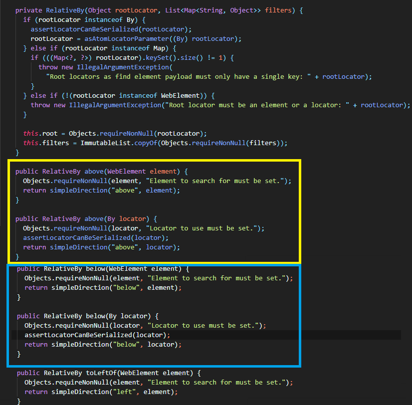 selenium4 locator