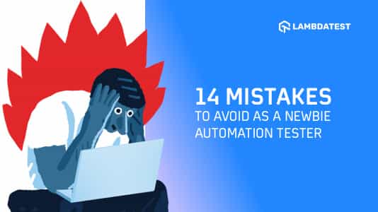 Blunders in Test Automation