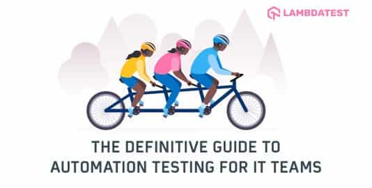 Guide To Automation Testing