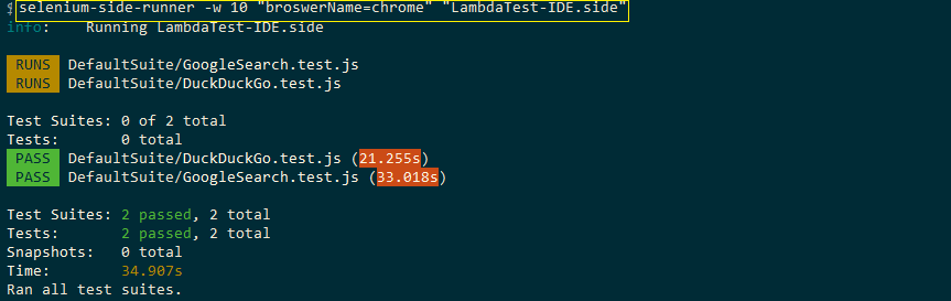 Selenium Test Automation