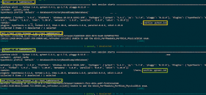 pytest executing grouping substring tests