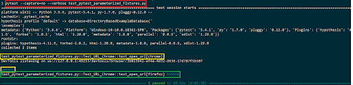 pytest fixtures