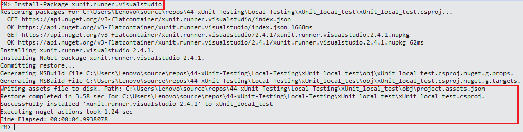 xunit-tutorials