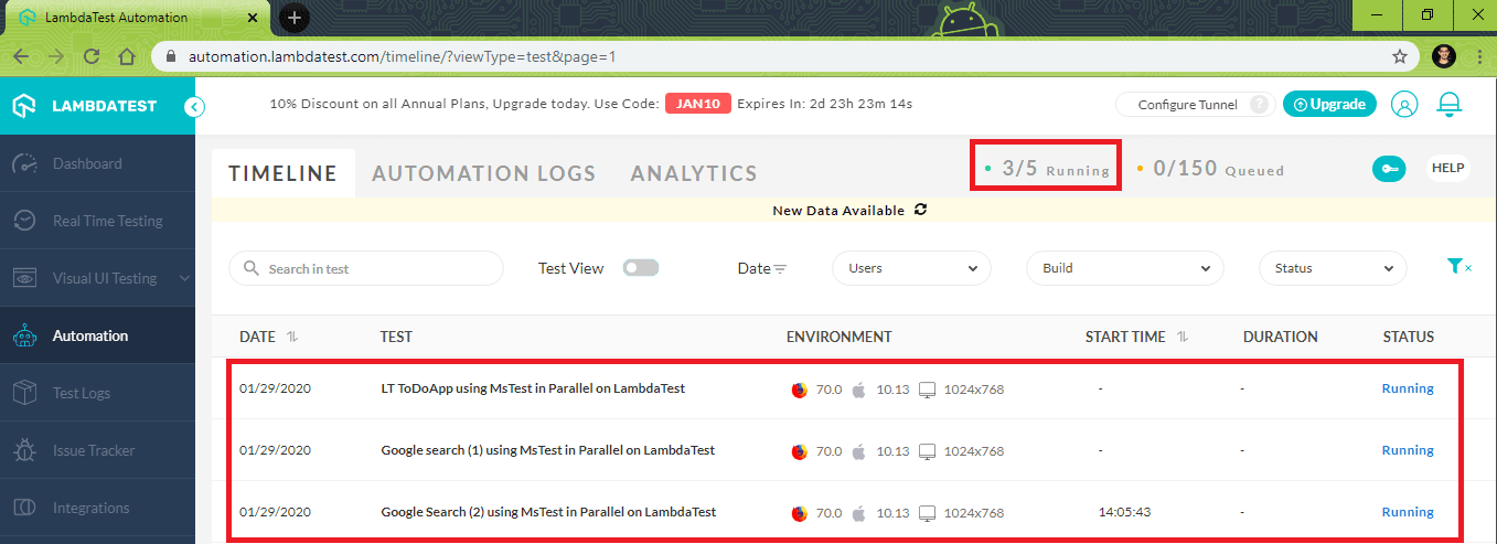 MSTest Parameterized