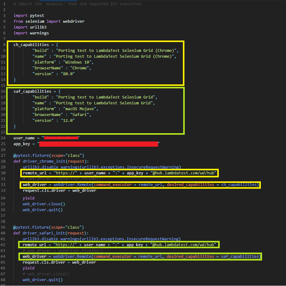 automated testing on Selenium grid