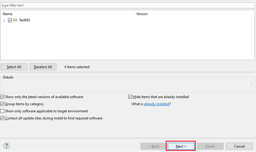 install testng in eclipse
