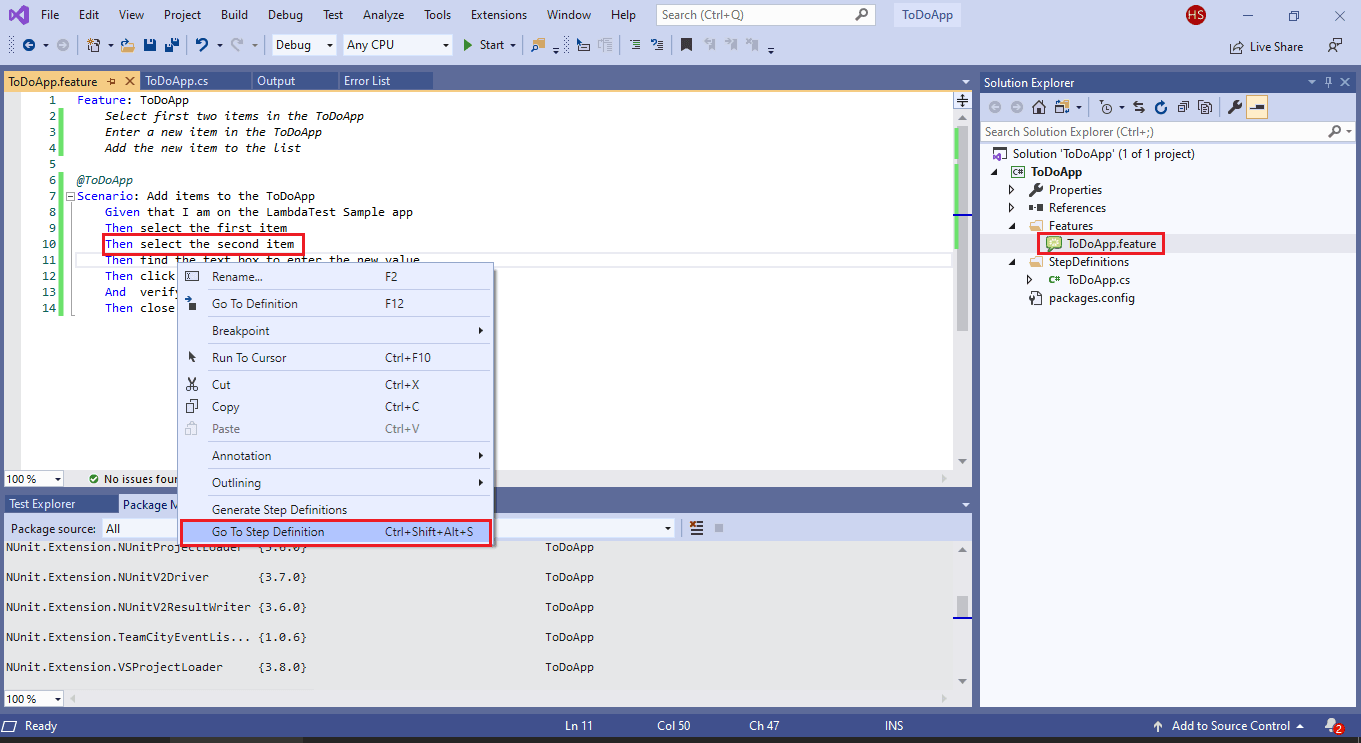 Binding Methods