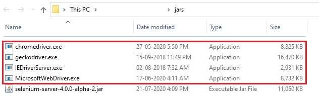 download selenium java jar files for eclipse