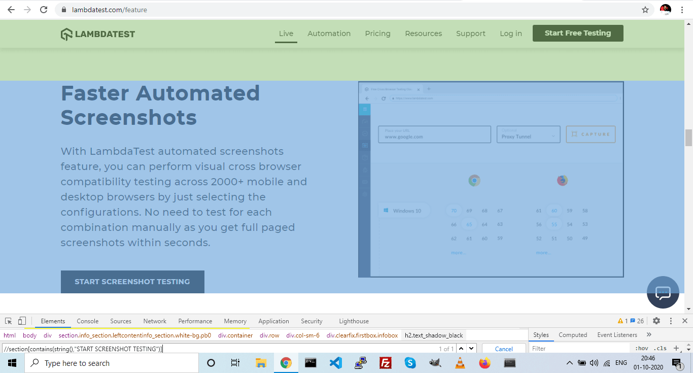 Automated Screenshots