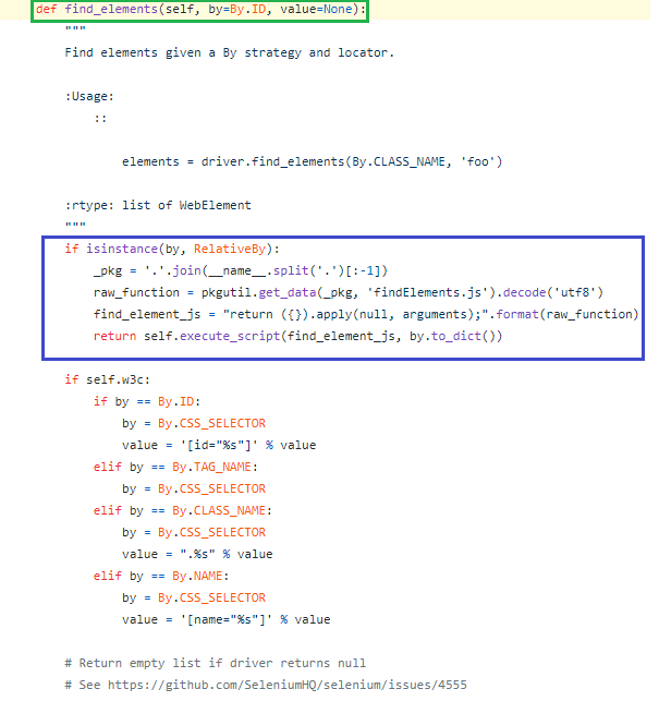 Relative Locators