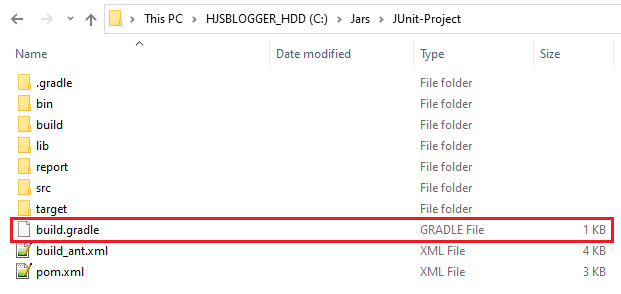 root folder