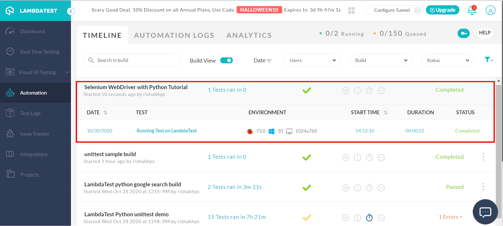 Selenium WebDriver with Python Tutorial