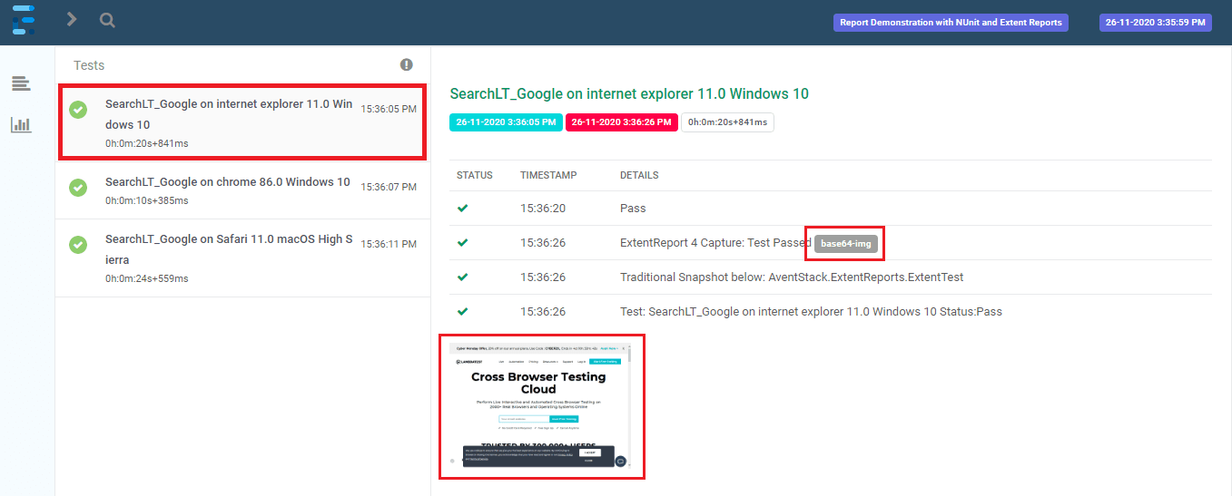 TEst IE 11.0 on Windows 10