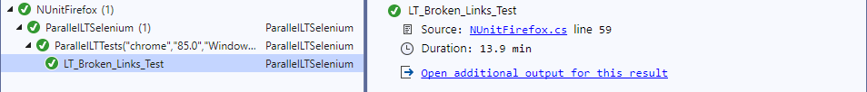 selenium webdriver-testin suoritus