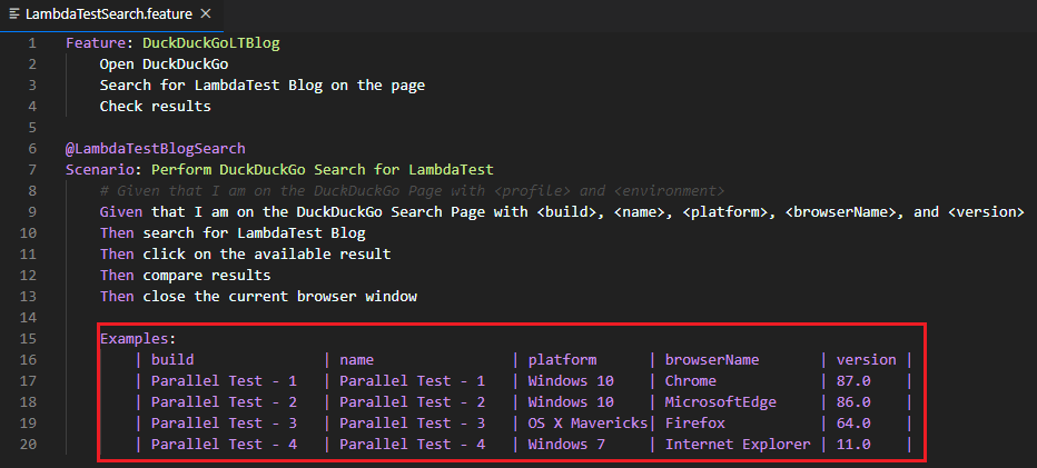 specflow tutorial