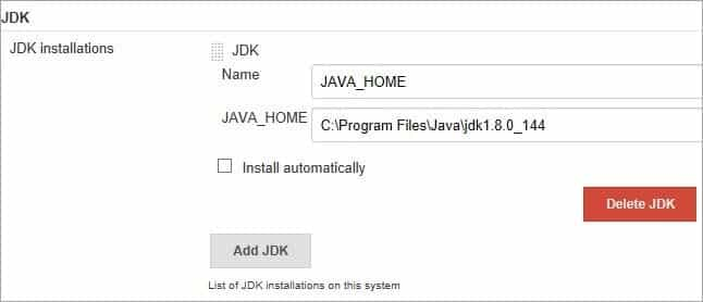 JDK Installation