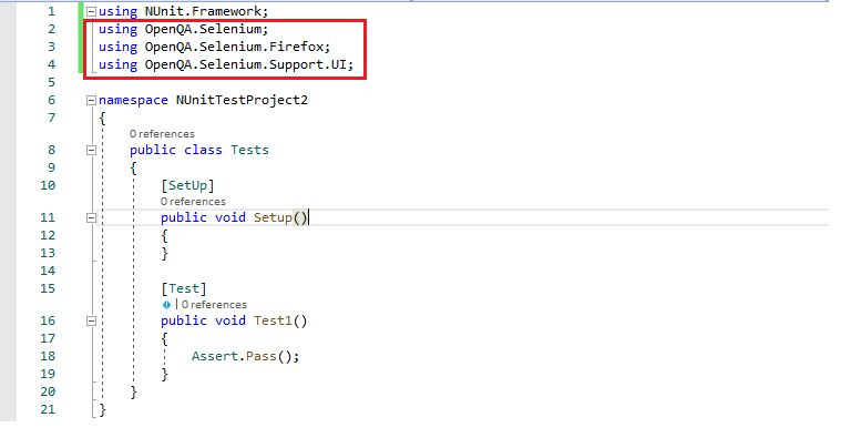 Selenium framework