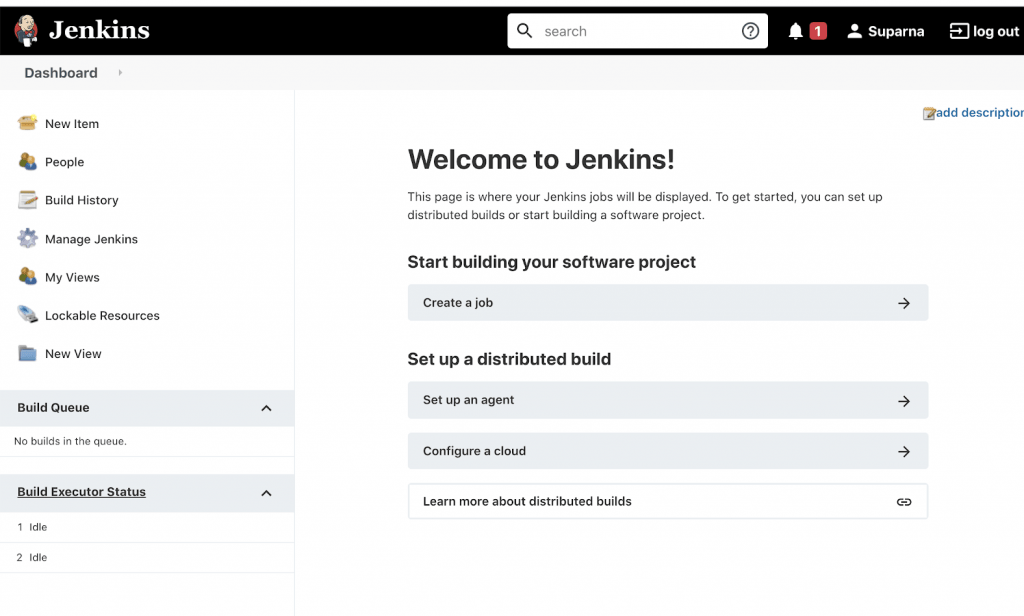 Start using Jenkins