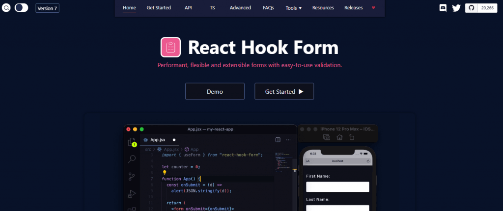 React Hook Form