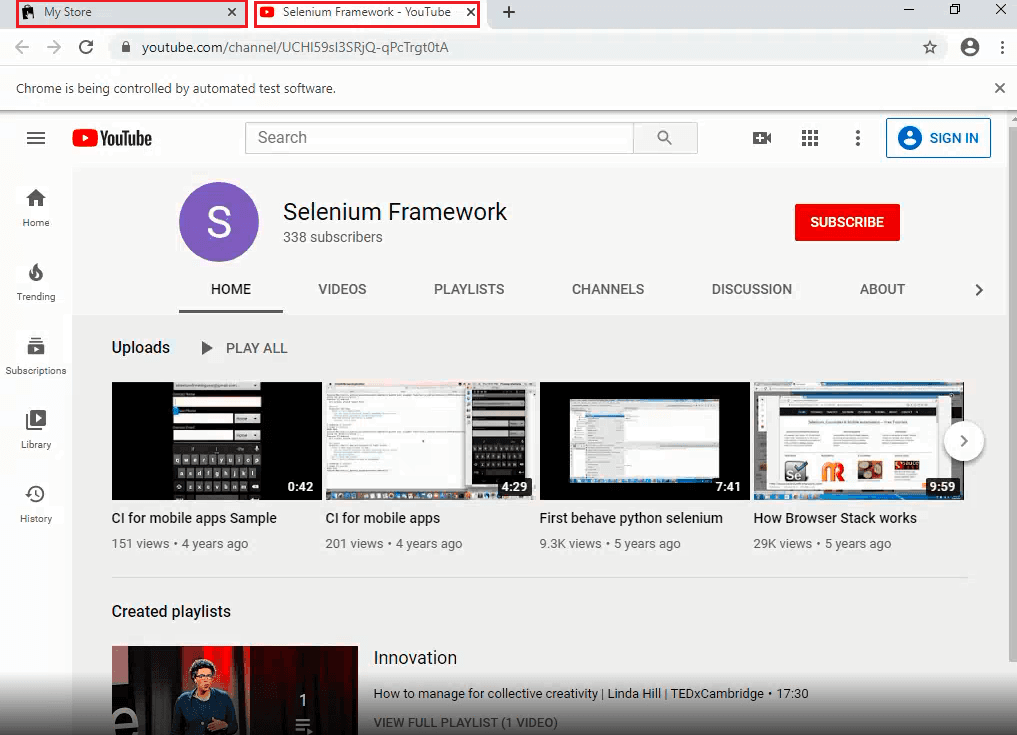 lambdatest youtube