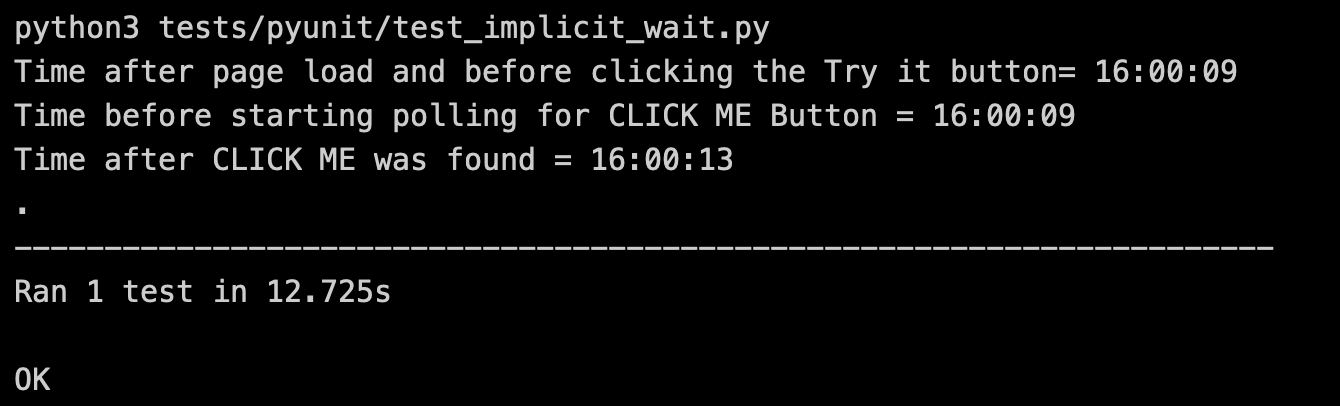 implicit wait selenium