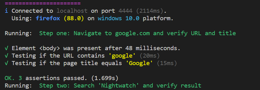 headless automation test execution