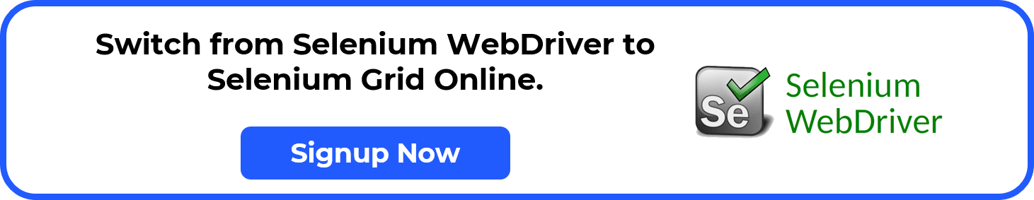 selenium webdriver