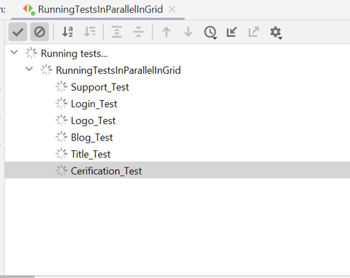 parallel testing