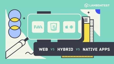 web vs hybrid vs native