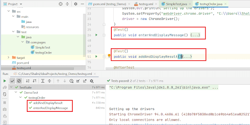 Prioritizing tests in TestNG