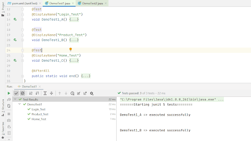 Customizing the test name in JUnit 5