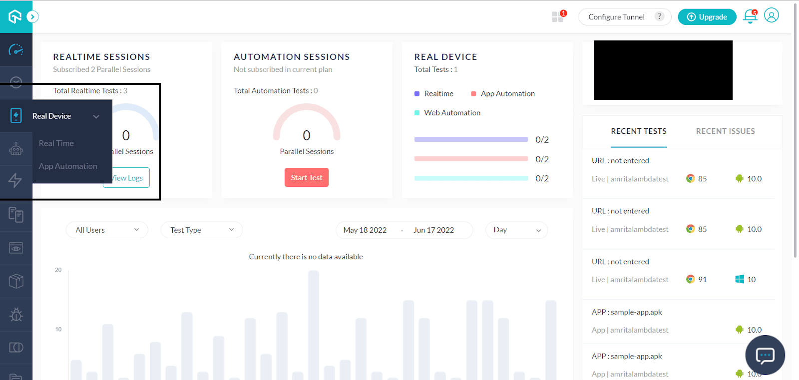 Real Device Testing 