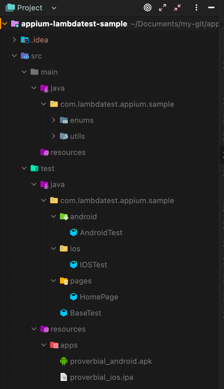 Project structure