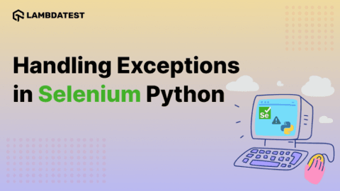 Exceptions in Selenium Webdriver : How to Handle It