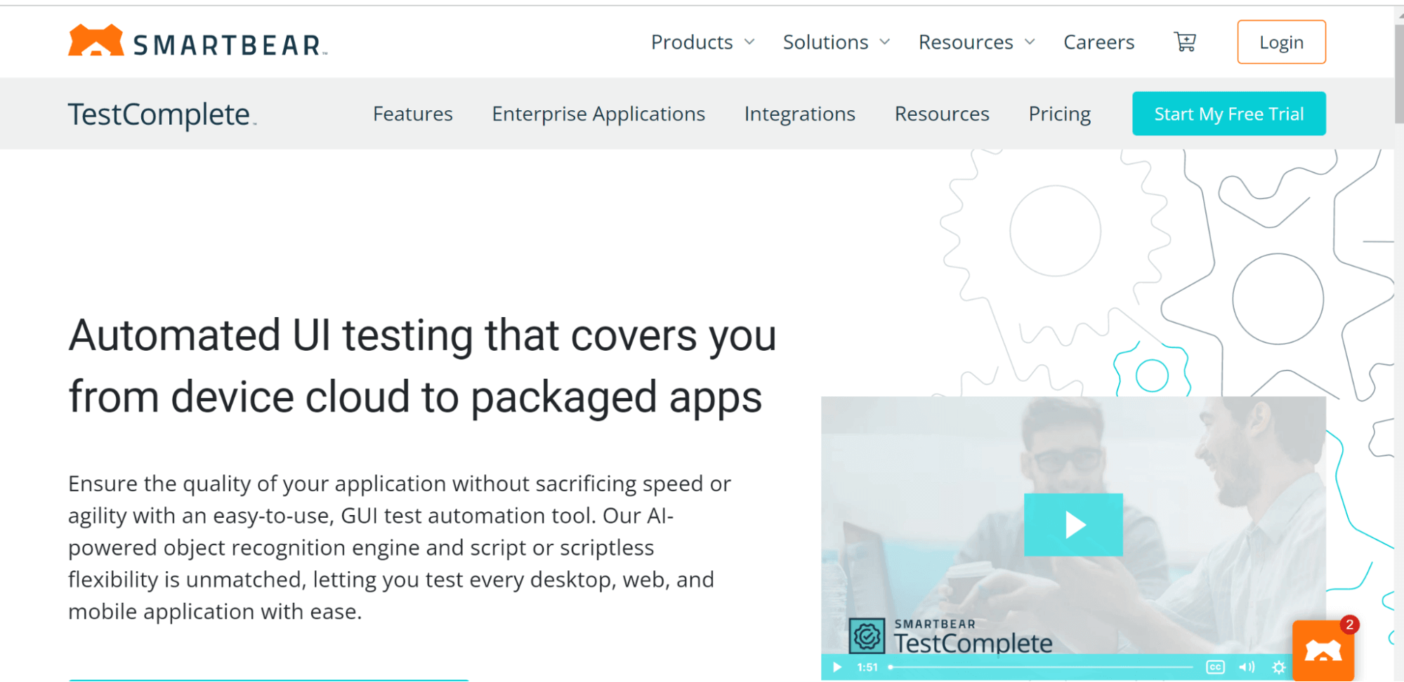 Automated Web Testing Tool, TestComplete