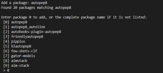 Adding autopep8.